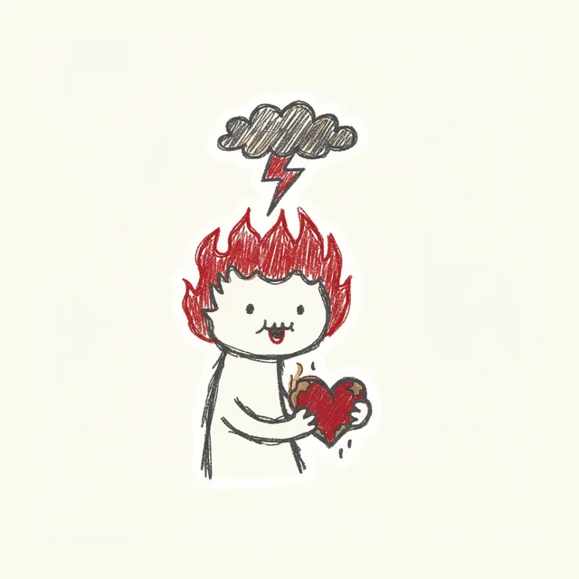 感情大爆発タイプ